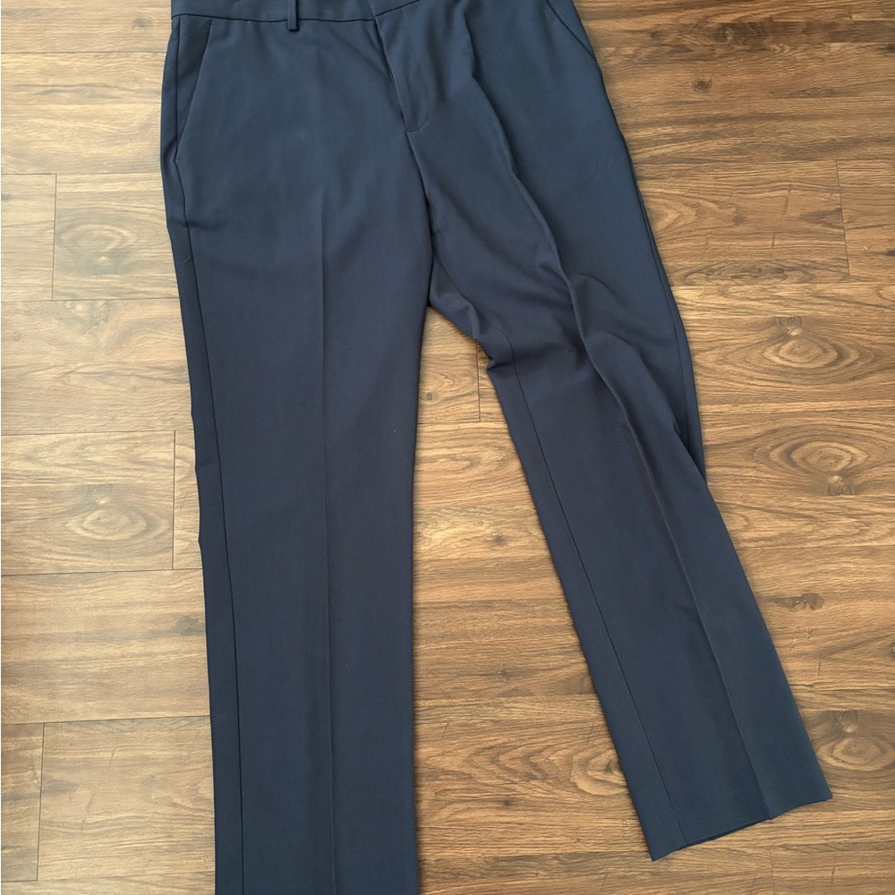 Perry Ellis Modern Fit Navy Trousers